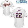 Exceptional Twins #22 Miguel Sano White Cool Base Stitched Youth MLB Jersey Collectors this is a must have Add it to your collection by ordering