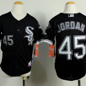 Exceptional White Sox #45 Michael Jordan Black Cool Base Stitched Youth MLB Jersey Collectors this is a must have Add it to your collection by ordering