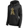 Exceptional Women's Los Angeles Angels of Anaheim Gold Collection Pullover Hoodie Black Collectors this is a must have Add it to your collection by ordering
