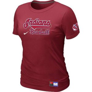 Exceptional Women's Nike Cleveland Guardians Short Sleeve Practice T Shirt Red Limited stock Order now to show your love for your team