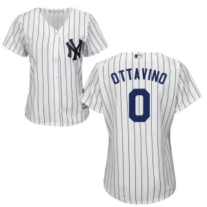 Exceptional Yankees #0 Adam Ottavino White Women's Cool Base Stitched MLB Jersey Collectors this is a must have Add it to your collection by ordering