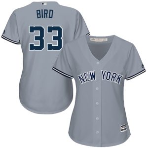 Exceptional Yankees #33 Greg Bird Grey Road Women's Stitched MLB Jersey For a short time available Grab yours quickly to own a team jersey