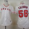 Fantastic Angels #56 Kole Calhoun White Home Women's Stitched MLB Jersey With high demand Don't miss out Order now to wear your team colors
