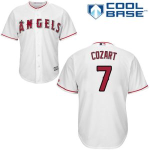 Fantastic Angels #7 Zack Cozart White Cool Base Stitched Youth MLB Jersey Retailers boost your inventory Order now to meet customer demand