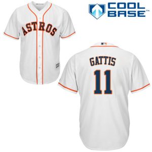 Fantastic Astros #11 Evan Gattis White Cool Base Stitched Youth MLB Jersey Hurry Exclusive offer Place your order immediately for a great jersey