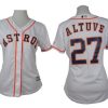 Fantastic Astros #27 Jose Altuve White Home Women's Stitched MLB Jersey For a short time available Grab yours quickly to own a team jersey