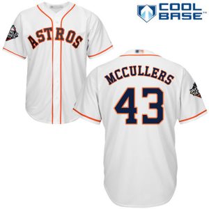 Fantastic Astros #43 Lance McCullers White Cool Base 2019 World Series Bound Stitched Youth MLB Jersey Sports enthusiasts seize this opportunity Order now to feel the game excitement