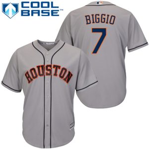 Fantastic Astros #7 Craig Biggio Grey Cool Base Stitched Youth MLB Jersey Sports fans this is your chance Order soon to be part of the action