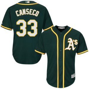 Fantastic Athletics #33 Jose Canseco Green Cool Base Stitched Youth MLB Jersey Sports fans this is your chance Order soon to be part of the action