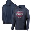 Fantastic Atlanta Braves Majestic 2019 Spring Training Authentic Collection Pullover Hoodie Navy