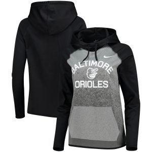 Fantastic Baltimore Orioles Nike Women's All Time Therma Performance Pullover Hoodie Dark Gray For a short time available Grab yours quickly to own a team jersey