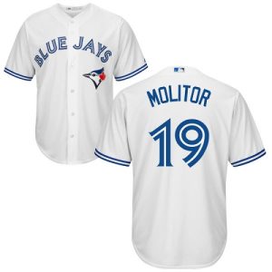 Fantastic Blue Jays #19 Paul Molitor White Cool Base Stitched Youth MLB Jersey Hurry Exclusive offer Place your order immediately for a great jersey
