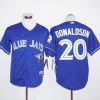 Fantastic Blue Jays #20 Josh Donaldson Blue Alternate Cool Base Stitched MLB Jersey