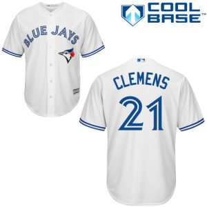 Fantastic Blue Jays #21 Roger Clemens White Cool Base Stitched Youth MLB Jersey Sports enthusiasts seize this opportunity Order now to feel the game excitement