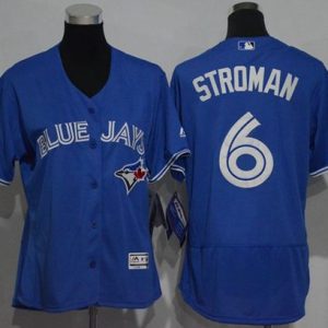 Fantastic Blue Jays #6 Marcus Stroman Blue Flexbase Authentic Women's Stitched MLB Jersey Sports fans this is your chance Order soon to be part of the action