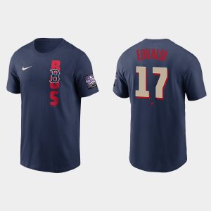 Fantastic Boston Red Sox #17 Mathan Eovaldi Men's 2021 MLB All Star Game Navy T Shirt With high demand Don't miss out Order now to wear your team colors