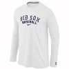 Fantastic Boston Red Sox Long Sleeve MLB T Shirt White