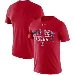 Fantastic Boston Red Sox Nike Practice Performance T Shirt Red