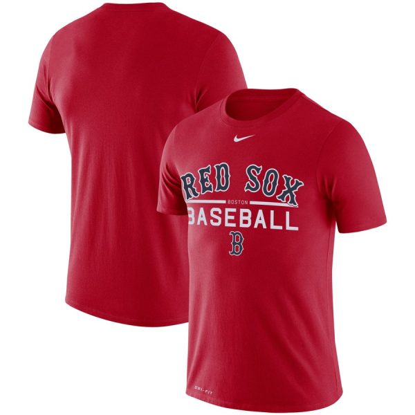 Fantastic Boston Red Sox Nike Practice Performance T Shirt Red