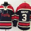 Fantastic Braves #3 Dale Murphy Navy Blue Sawyer Hooded Sweatshirt MLB Hoodie