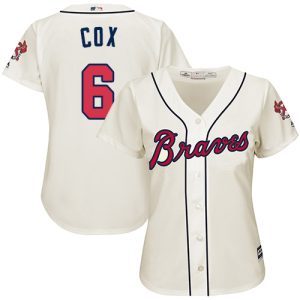 Fantastic Braves #6 Bobby Cox Cream Alternate Women's Stitched MLB Jersey Hurry Exclusive offer Place your order immediately for a great jersey