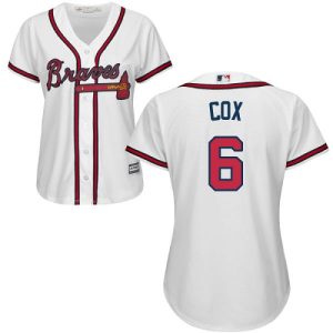 Fantastic Braves #6 Bobby Cox White Home Women's Stitched MLB Jersey With high demand Don't miss out Order now to wear your team colors