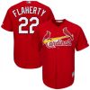 Fantastic Cardinals #22 Jack Flaherty Red New Cool Base Stitched MLB Jersey