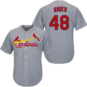 Fantastic Cardinals #48 Harrison Bader Grey Cool Base Stitched Youth MLB Jersey Sports enthusiasts seize this opportunity Order now to feel the game excitement