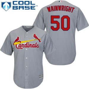 Fantastic Cardinals #50 Adam Wainwright Grey Cool Base Stitched Youth MLB Jersey Collectors this is a must have Add it to your collection by ordering