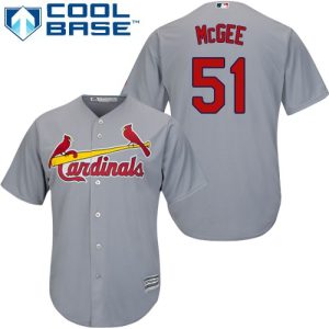 Fantastic Cardinals #51 Willie McGee Grey Cool Base Stitched Youth MLB Jersey Be among the first buyers Order now to enjoy top notch quality