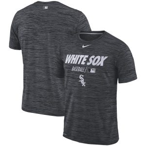Fantastic Chicago White Sox Nike Authentic Collection Velocity Team Issue Performance T Shirt Black