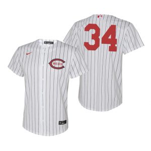 Fantastic Cincinnati Reds #34 Justin Wilson Youth 2022 Field of Dreams MLB Game Jersey   White Be among the first buyers Order now to enjoy top notch quality