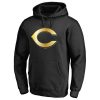 Fantastic Cincinnati Reds Gold Collection Pullover Hoodie Black