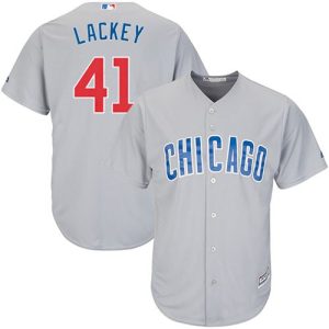 Fantastic Cubs #41 John Lackey Grey Road Stitched Youth MLB Jersey Sports fans this is your chance Order soon to be part of the action