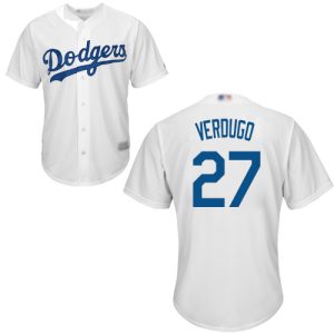 Fantastic Dodgers #27 Alex Verdugo White Cool Base Stitched Youth MLB Jersey Act fast Only a few left Secure yours today
