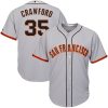 Fantastic Giants #35 Brandon Crawford Grey Road Cool Base Stitched Youth MLB Jersey For a short time available Grab yours quickly to own a team jersey