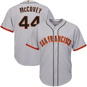 Fantastic Giants #44 Willie McCovey Grey Road Cool Base Stitched Youth MLB Jersey With high demand Don't miss out Order now to wear your team colors