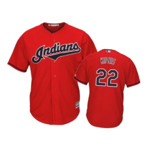 Fantastic Guardians #22 Jason Kipnis Scarlet Alternate 2019 Cool Base Stitched MLB Jersey