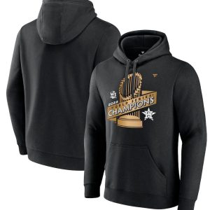 Fantastic Houston Astros Black Men's 2022 World Series Champions Parade Pullover Hoodie