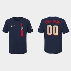 Fantastic Los Angeles Angels Custom Youth 2021 MLB All Star Game Navy T Shirt