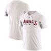 Fantastic Los Angeles Angels Nike MLB Practice T Shirt White