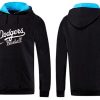 Fantastic Los Angeles Dodgers Pullover Hoodie Black & Blue