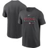 Fantastic Men's Cleveland Guardians Nike Charcoal Authentic Collection Team Performance T Shirt For a short time available Grab yours quickly to own a team jersey
