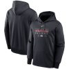 Fantastic Men's Cleveland Guardians Nike Navy Authentic Collection Therma Performance Pullover Hoodie