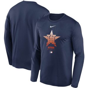 Fantastic Men's Houston Astros Nike Navy Authentic Collection Legend Performance Long Sleeve T Shirt For a short time available Grab yours quickly to own a team jersey