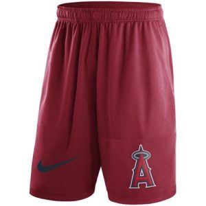 Fantastic Men's Los Angeles Angels of Anaheim Nike Red Dry Fly Shorts