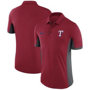 Fantastic Men's Texas Rangers Nike Red Franchise Polo