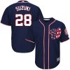 Fantastic Nationals #28 Kurt Suzuki Navy Blue New Cool Base Stitched Youth MLB Jersey With high demand Don't miss out Order now to wear your team colors