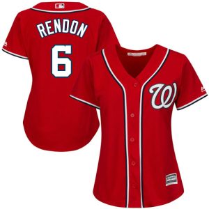 Fantastic Nationals #6 Anthony Rendon Red Alternate Women's Stitched MLB Jersey Be among the first buyers Order now to enjoy top notch quality