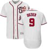 Fantastic Nationals #9 Brian Dozier White Flexbase Authentic Collection Stitched MLB Jersey